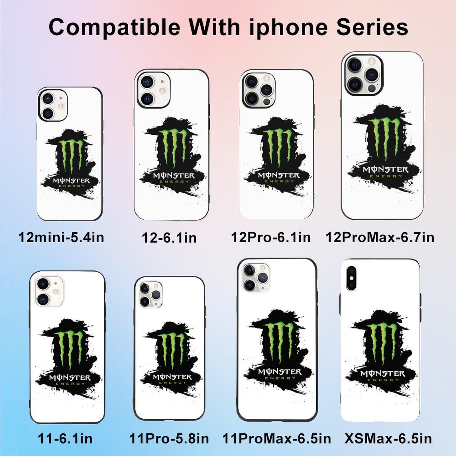 Amazon.co.jp: iPhone13 ケース ロゴモンスターエナジー iPhone13